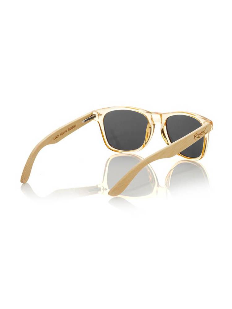 Gafas de sol de Madera CANDY YELLOW GFJA58