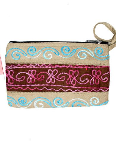 Modelo: 165 Carteras / Monederos - Neceser tibet bordado con MOKA07 - Modelo 165