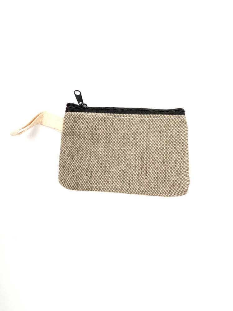 Monedero loneta Root MOTH01 color Gris