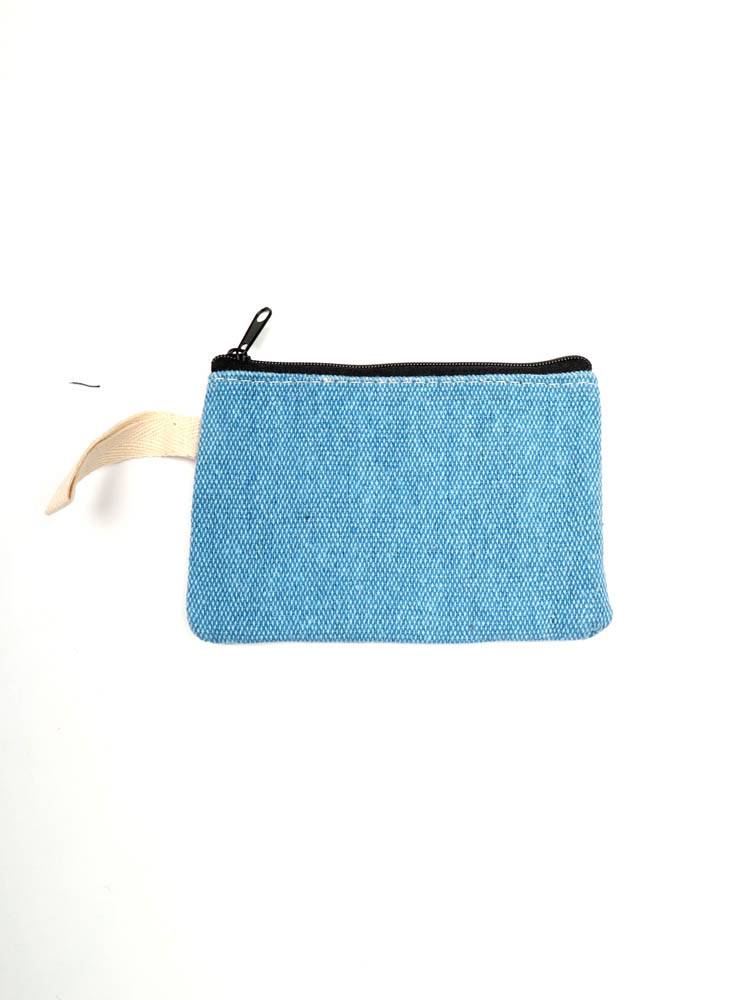 Monedero loneta Root MOTH01 color Azul ci