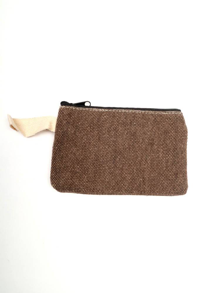 Monedero loneta Root MOTH01 color Marrón os