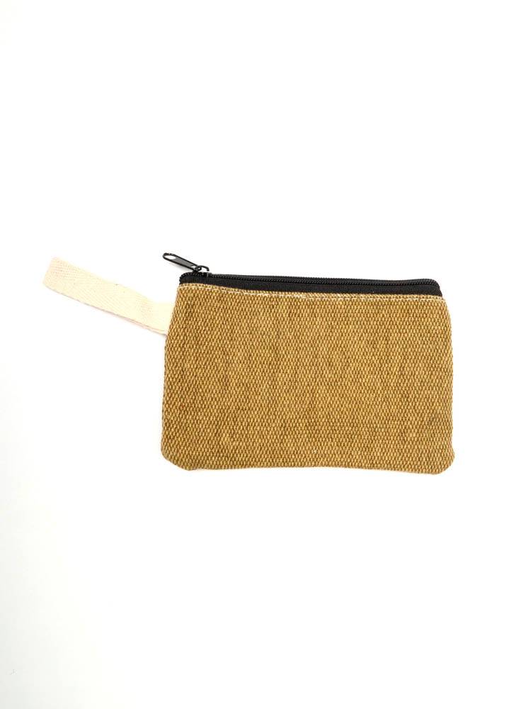 Monedero loneta Root MOTH01 color Marrón