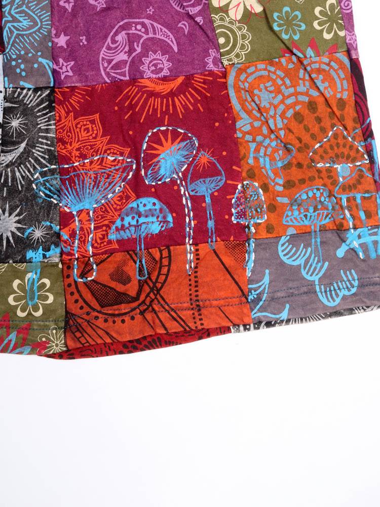 Pantalón Hippie Amplio Patchwork PAEV46