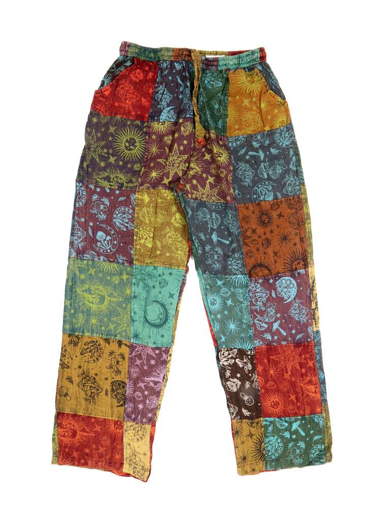 Pantalón patchwork lleno de color y personalidad PAEV58