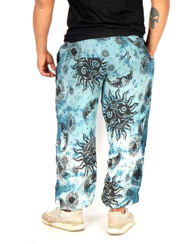Jogger tie dye sol y luna con esencia nocturna PAEV64