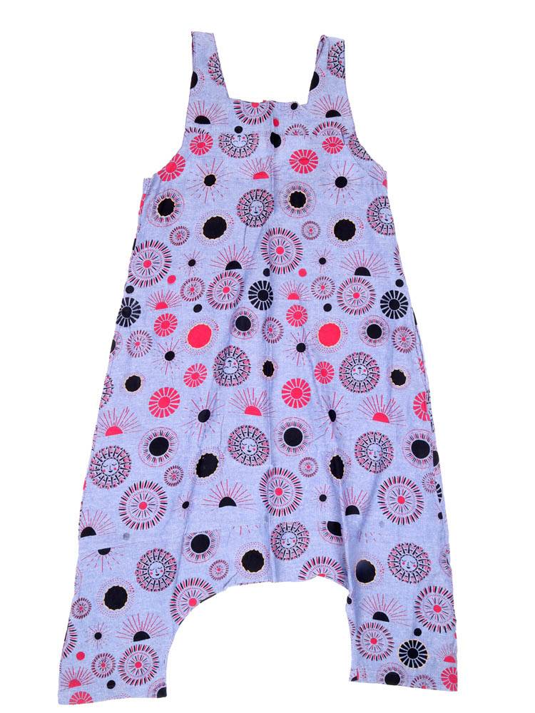 Mono baggy estampado con espíritu libre PAEV65 color Morado