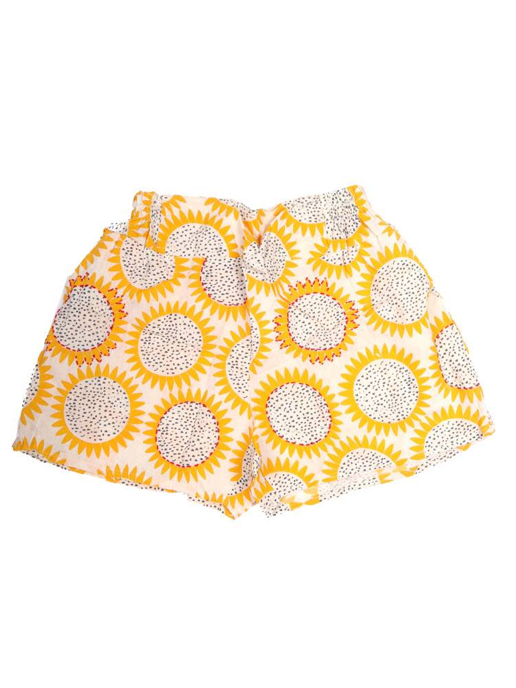 Short girasol con energía de verano PAEV67 color Amarillo