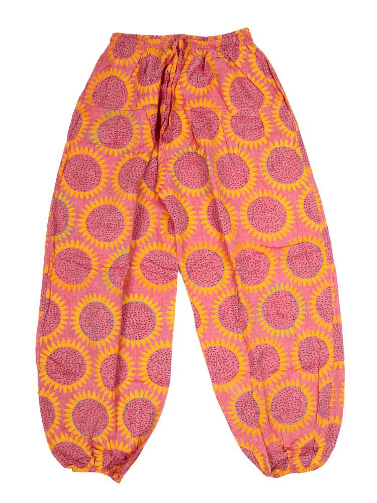 Color Naranja Pantalón jogger girasol con alma luminosa PAEV68 color Naranja