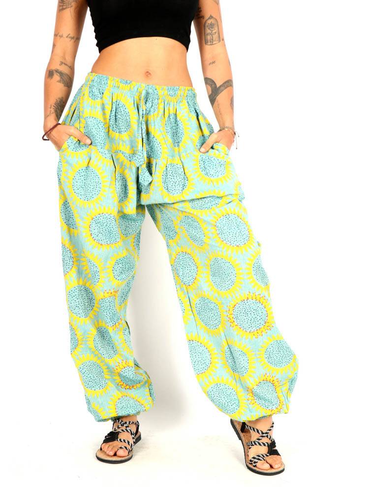 Pantalón jogger girasol con alma luminosa PAEV68
