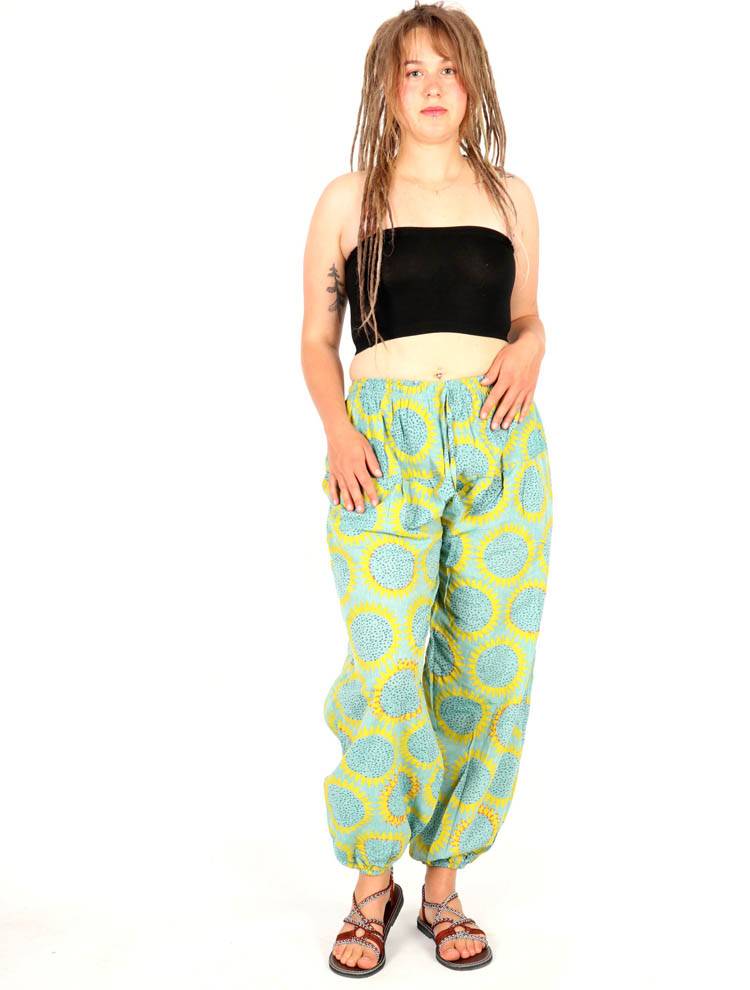 Pantalón jogger girasol con alma luminosa PAEV68