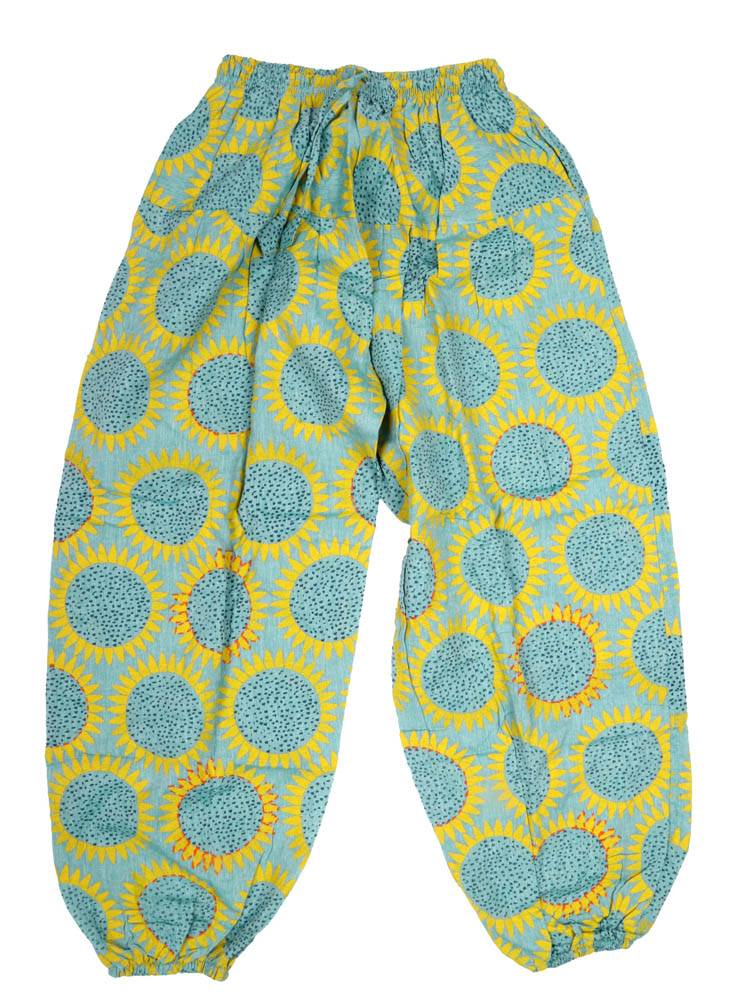 Color Verde Pantalón jogger girasol con alma luminosa PAEV68 color Verde
