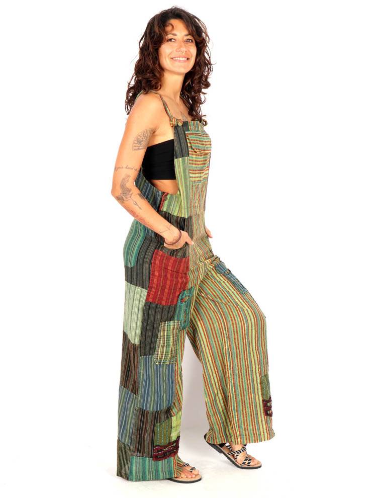 Mono patchwork rayas. Carácter artesanal PAEV73