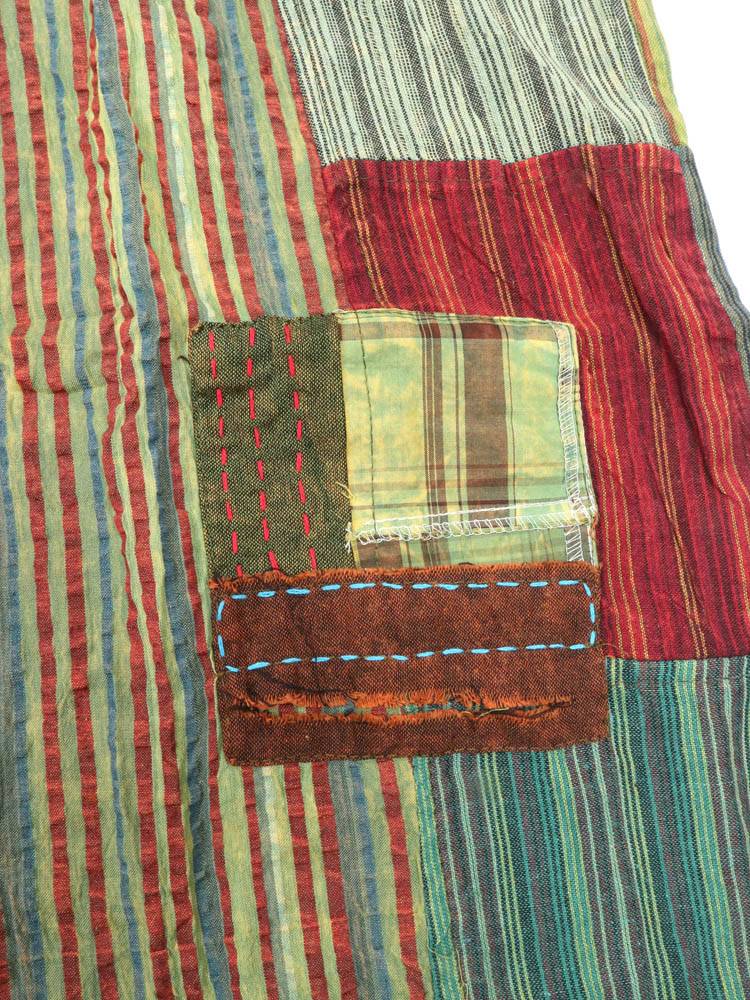 Mono patchwork rayas. Carácter artesanal PAEV73