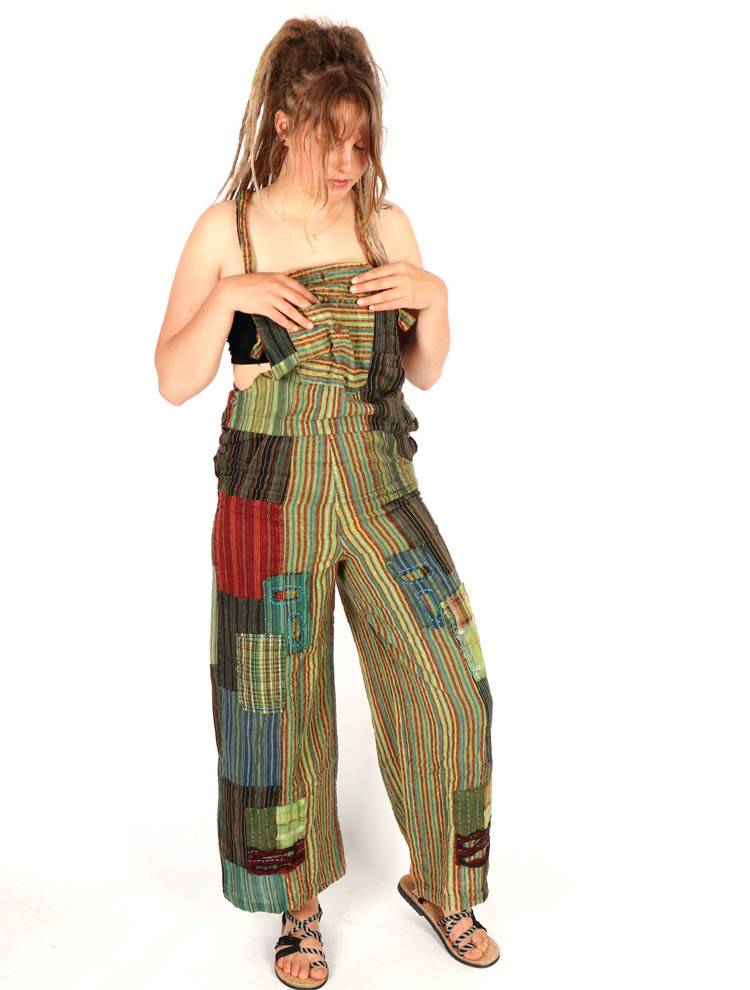 Mono patchwork rayas. Carácter artesanal PAEV73