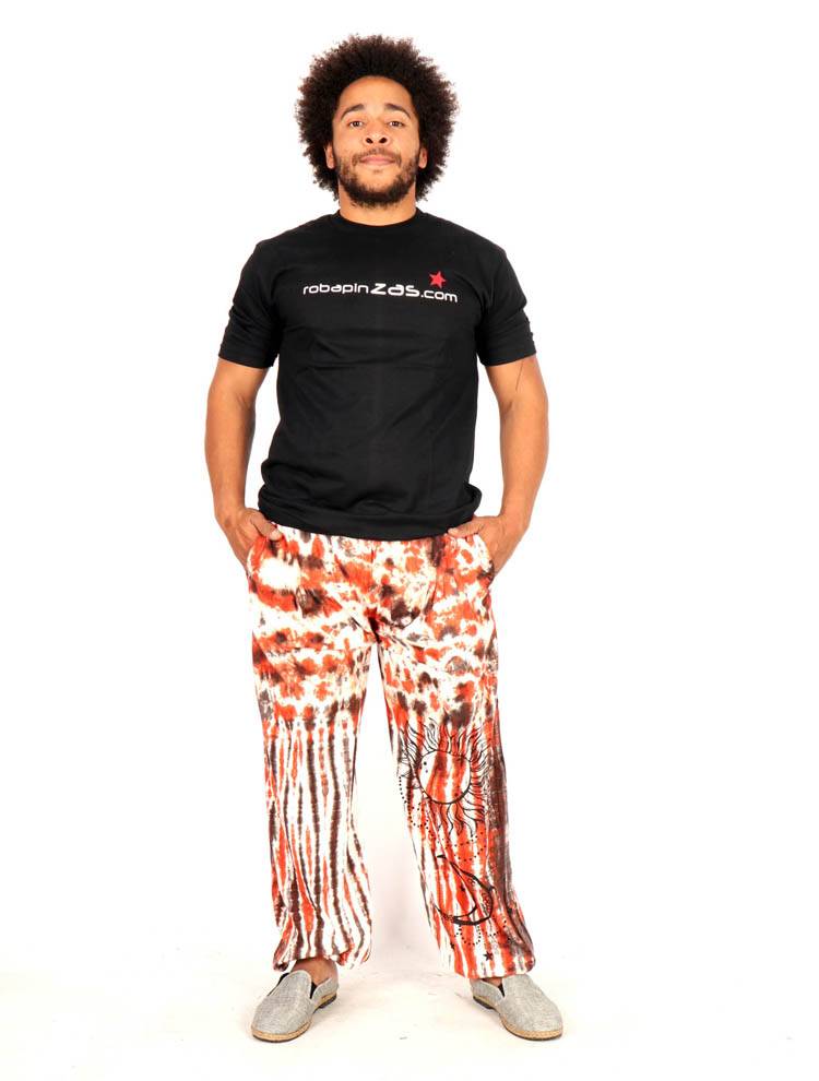 Pantalón jogger tie dye sol y luna con energía cósmica PAEV74