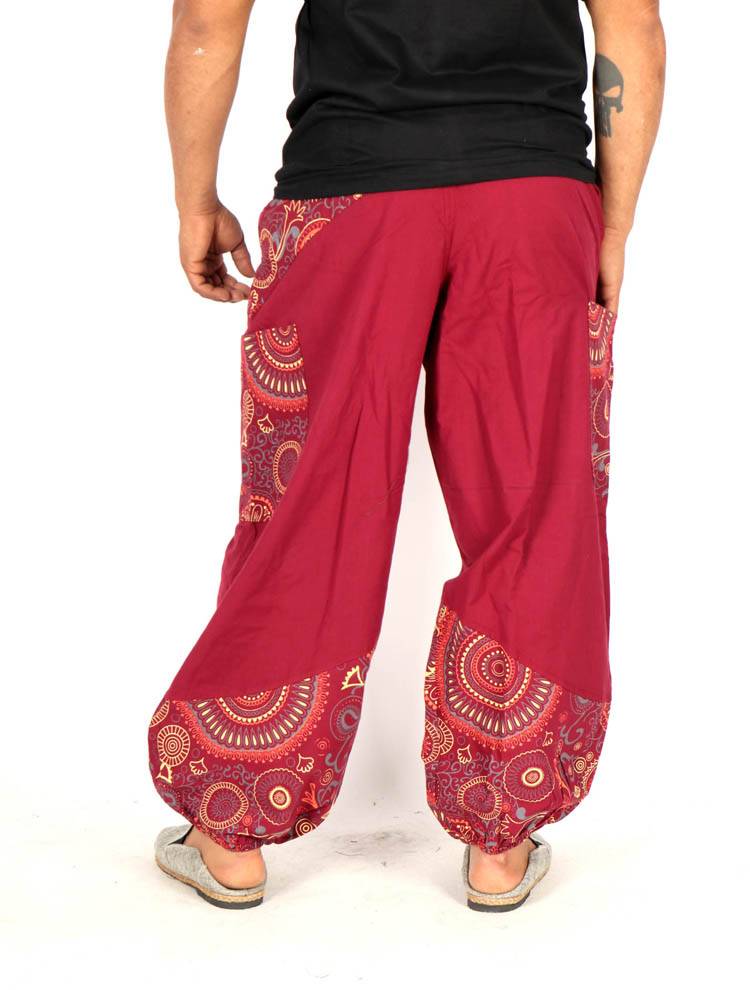 Pantalón jogger unisex con detalles étnicos PAEV81