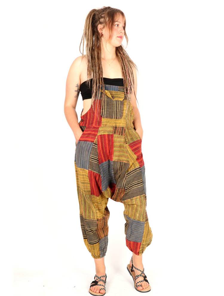 Peto Hippie patchwork Rayas PAHC38