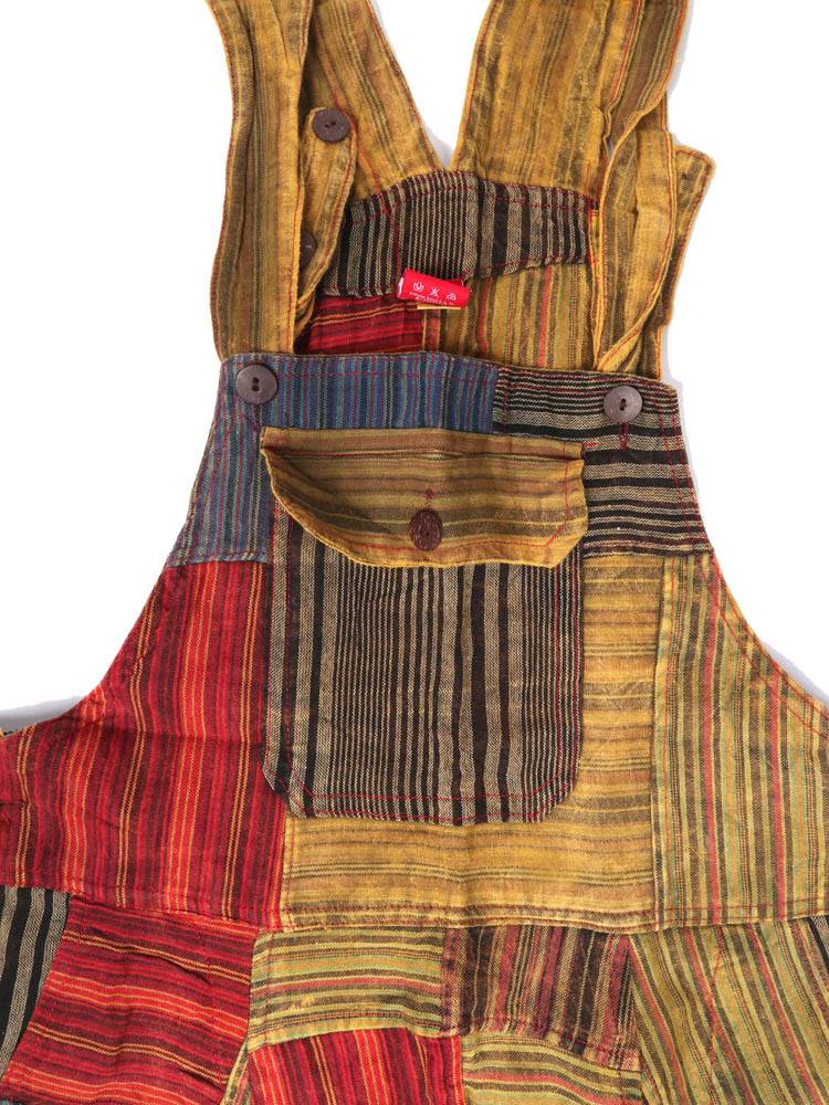 Peto Hippie patchwork Rayas PAHC38