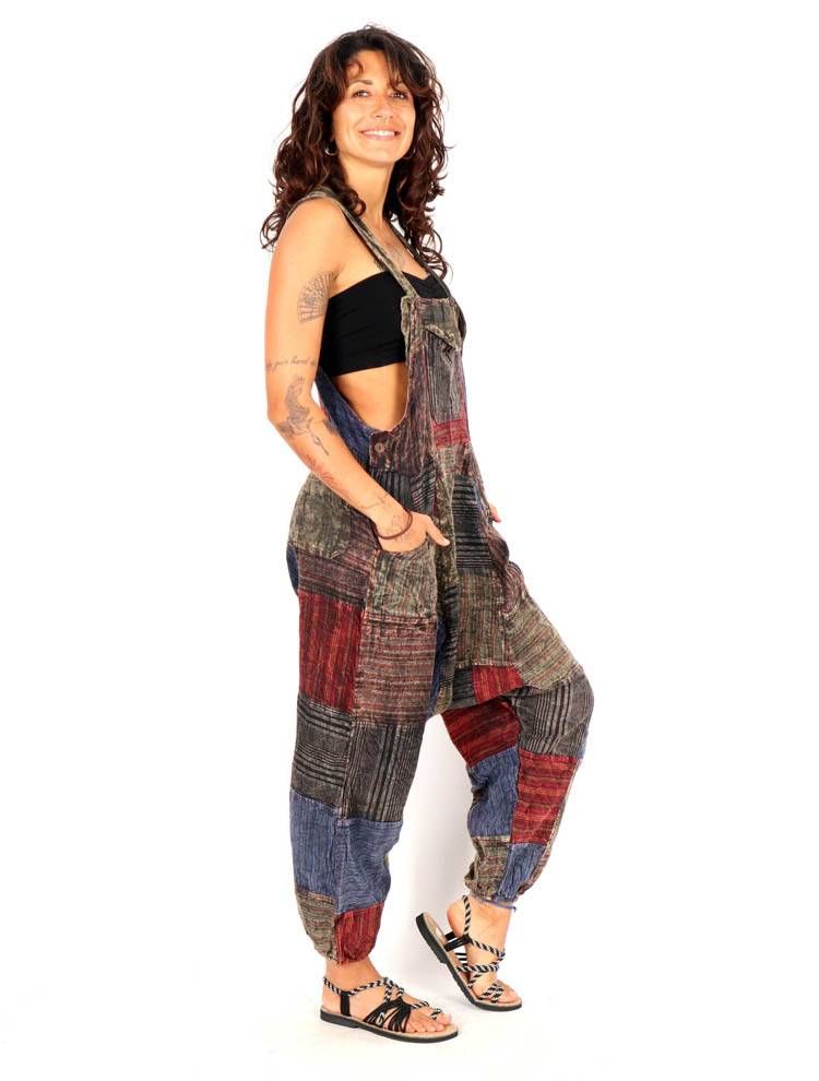 Peto Hippie patchwork Rayas PAHC38