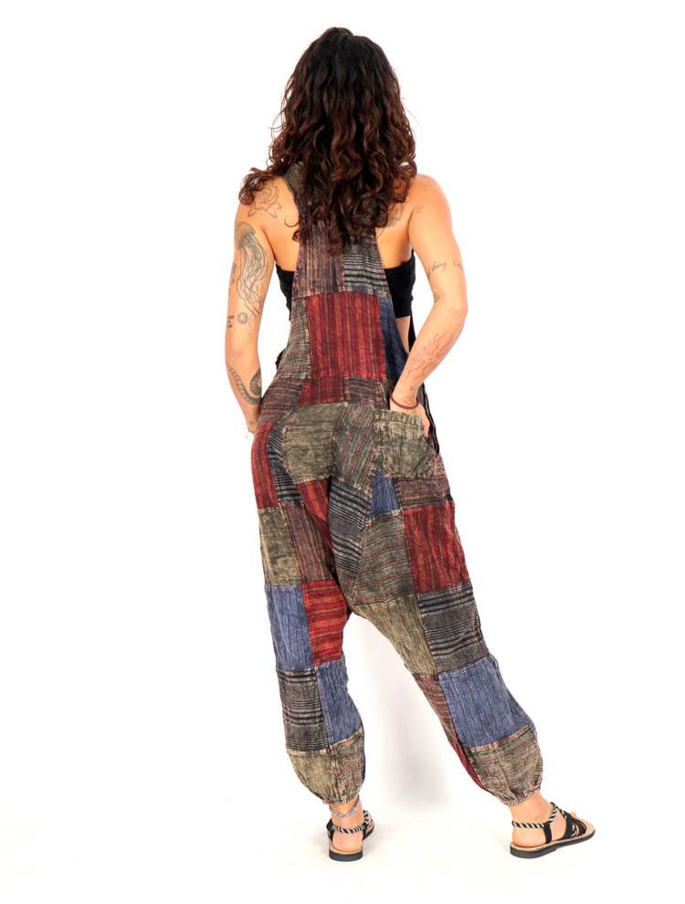 Peto Hippie patchwork Rayas PAHC38