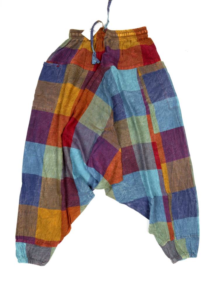 ▷ Pantalón Hippie étnico De Tiro Bajo PAHC52