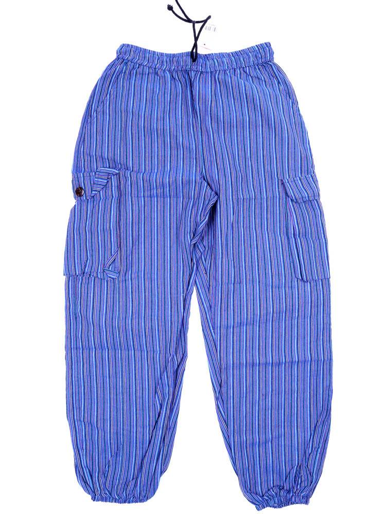 ▷ Pantalón Hippie De Rayas Con 4 Bolsillos PAEV05