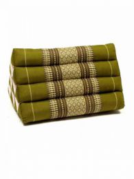 Modelo: Verde Cojín almohada triangular Mod Verde