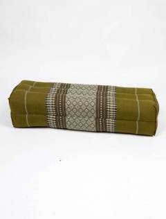 Modelo: Verde Almohadas y Colchonetas de Kapoc Tailandia - Cojín almohada rectangular ALMO07 - Modelo Verde