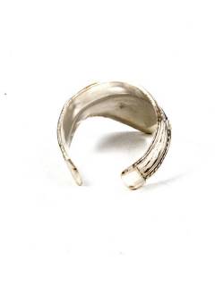 Bisutería Tibetana - Anillo realizado en metal ANAT01.