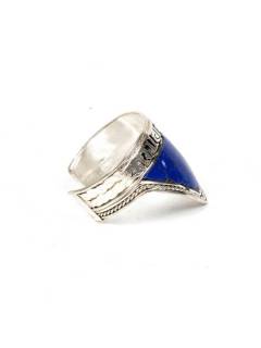 Bisutería Tibetana - Anillo realizado en metal ANAT01.