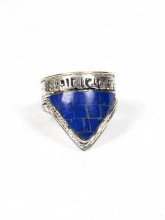 Anillo Tibetano Triangular [ANAT01]. Bisutería Tibetana para comprar al por mayor o detalle  en la categoría de Bisutería y Plata Hippie Artesanal | ZAS.