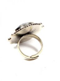 Detalle no seleccionable para compra Bisutería Tibetana - Anillo realizado en metal ANAT03.