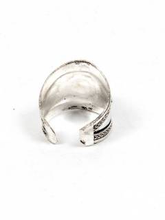 Detalle no seleccionable para compra Bisutería Tibetana - Anillo realizado en metal ANAT04.
