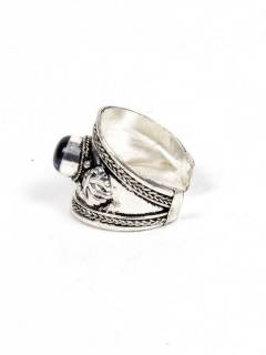 Detalle no seleccionable para compra Bisutería Tibetana - Anillo realizado en metal ANAT04.