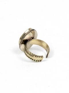 Detalle no seleccionable para compra Bisutería Tibetana - Anillo realizado en metal ANAT05.