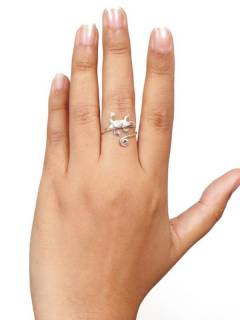 Detalle no seleccionable para compra Ojo de Shiva - Plata - Anillo fabricado en plata ANOJ03.