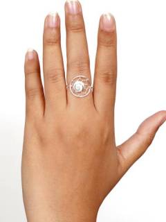 Detalle no seleccionable para compra Ojo de Shiva - Plata - Anillo fabricado en plata ANOJ04.