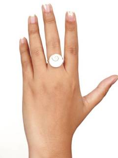 Detalle no seleccionable para compra Ojo de Shiva - Plata - Anillo fabricado en plata ANOJ05.