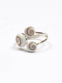 Detalle no seleccionable para compra Ojo de Shiva - Plata - Anillo fabricado en plata ANOJ06.