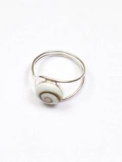 Detalle no seleccionable para compra Ojo de Shiva - Plata - Anillo fabricado en plata ANOJ07.