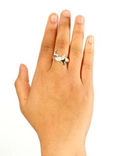 Detalle no seleccionable para compra Ojo de Shiva - Plata - Anillo fabricado en plata ANOJ11.