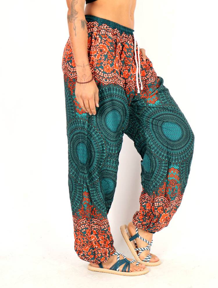 Pantalón fluido de mandalas con alma bohemia PAPA02