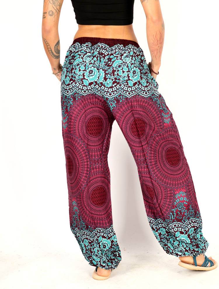 Pantalón fluido de mandalas con alma bohemia PAPA02