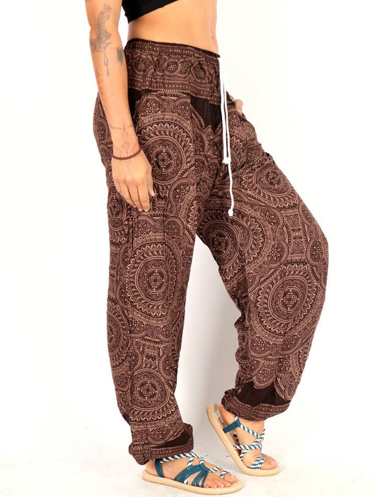 Pantalón de rayón con mandalas que fluyen contigo PAPA22
