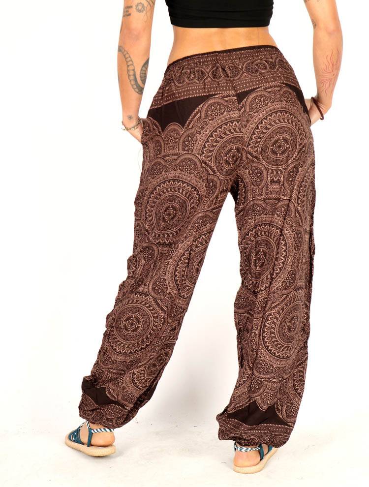 Pantalón de rayón con mandalas que fluyen contigo PAPA22