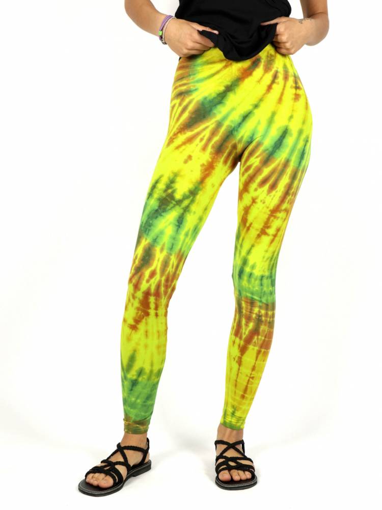 Pantalon leggins hippie Tie Dye cintura alta [PAPN01] para comprar al por Mayor o Detalle en la categoría de Pantalones Hippie Harem