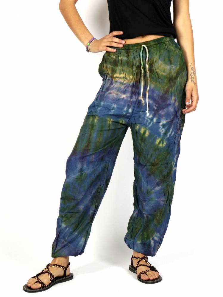 Pantalon hippie Tie Dye Amplio [PAPN02] para comprar al por Mayor o Detalle en la categoría de Pantalones Hippie Harem