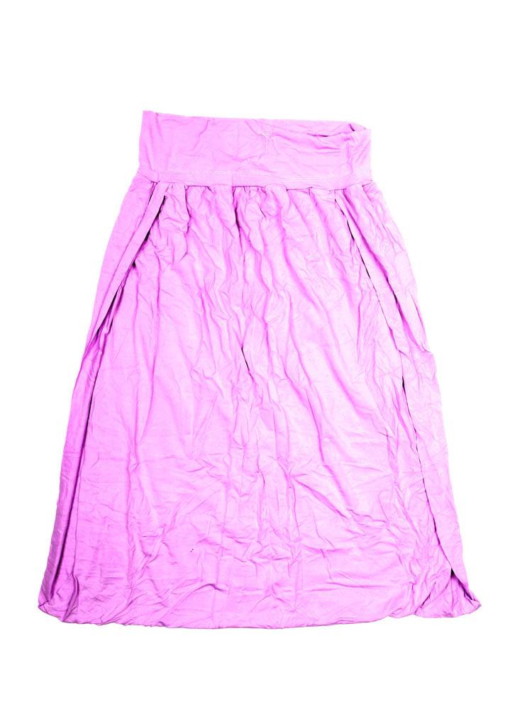 Pantalón Hippie liso abierto a los lados PAPN05P color Lila