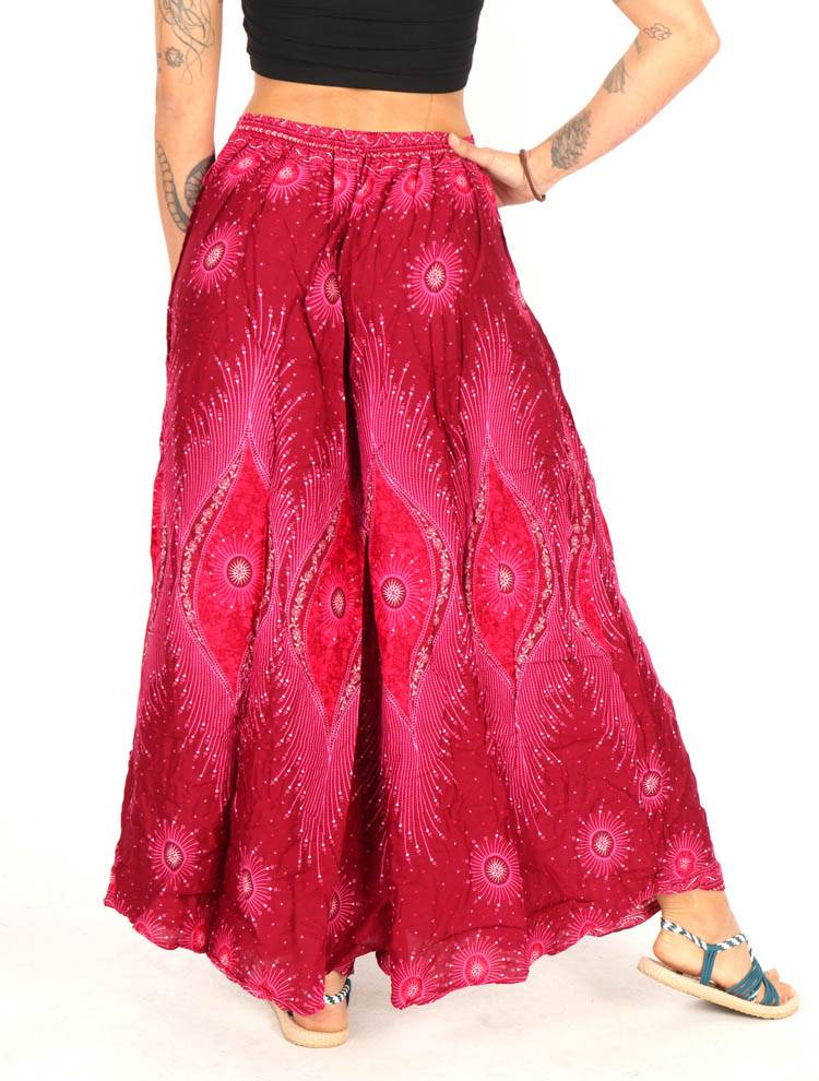 Pantalón Amplio Estampado Étnico PAPN12