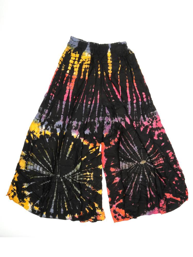 Pantalón Falda Rayón Tie Dye PAPN17 color Multicolor